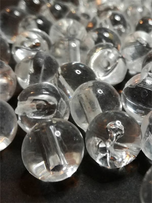 Füles pityke gomb 8 mm 100.- Ft /db - CLEAR (Színtelen)